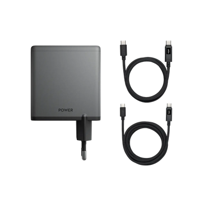 DJI Power 140W GaN Lade-Combo mit zwei Kabeln (1 m/1,8 m)