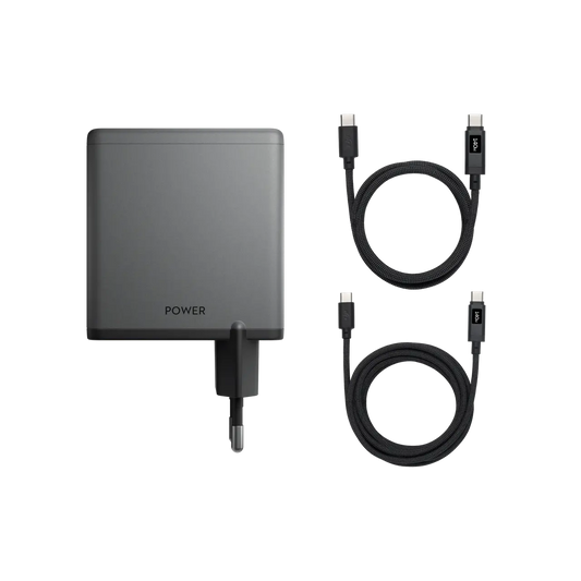 DJI Power 140W GaN Lade-Combo mit zwei Kabeln (1 m/1,8 m)